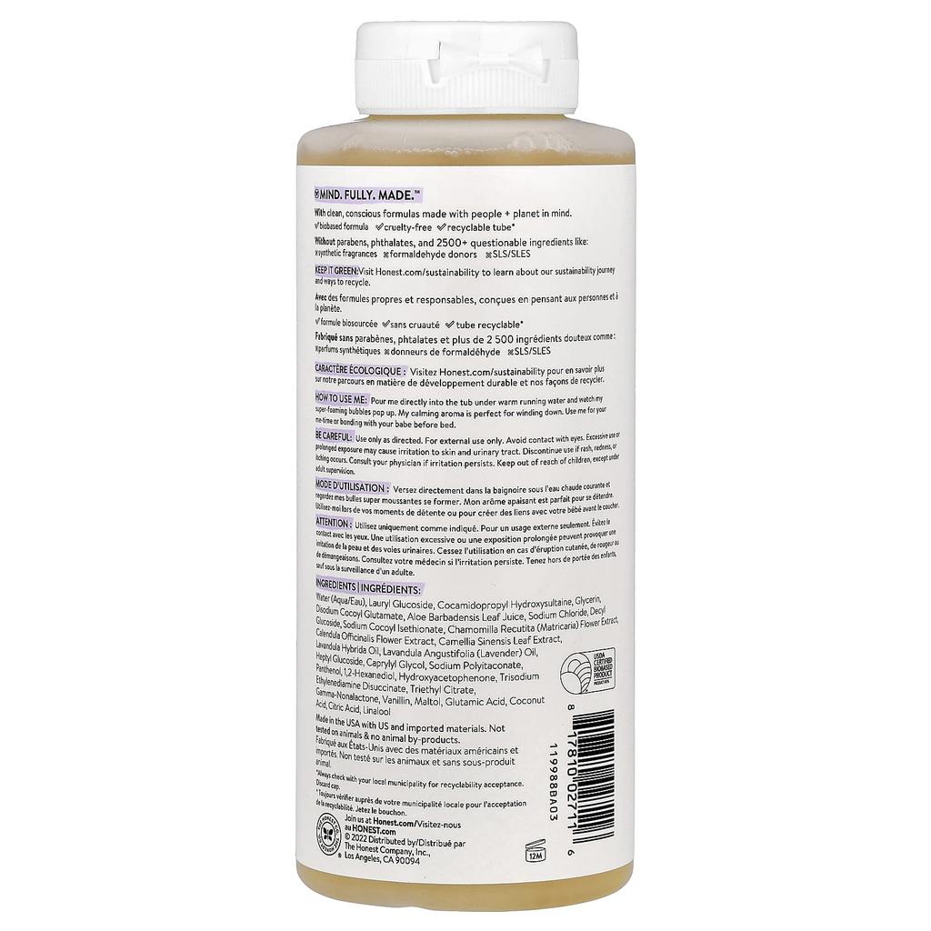Truly Calming Bubble Bath, Lavender, 355Ml(12.0Fl Oz)