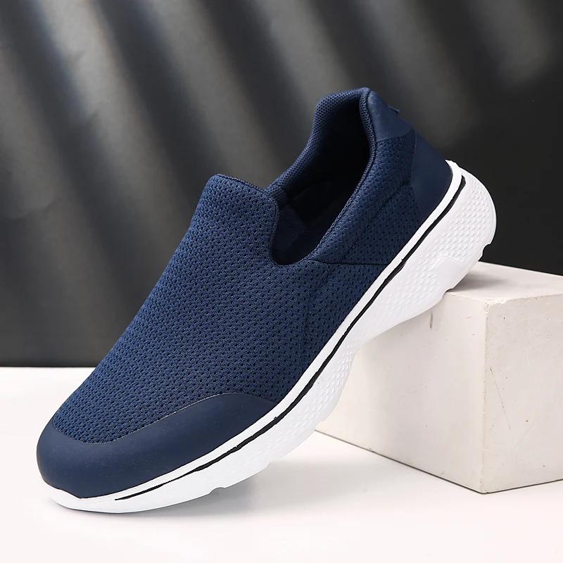 

Fashion New Men Casual Hot Sales High-End Shoes Mesh for Men Super Light Flats Shoes Sport Sneakers Big Size 46
