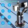 Auto Face Tracking Tripod 360° Rotating Auto Tracking Phone Stand, No App, Gesture Control Smart Shooting Camera Mount with Selfie Light and Remote