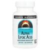 Source Naturals Alpha Lipoic Acid 300 Mg 60 Tablets