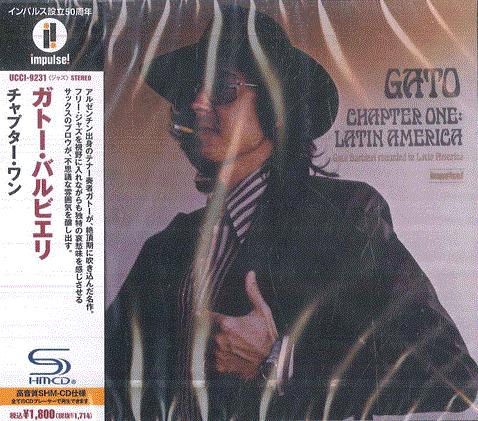 CD GATO BARBIERI Chapter One Latin America Limited UCCI9231 IMPULSE 2025 Japan Obi Jazz