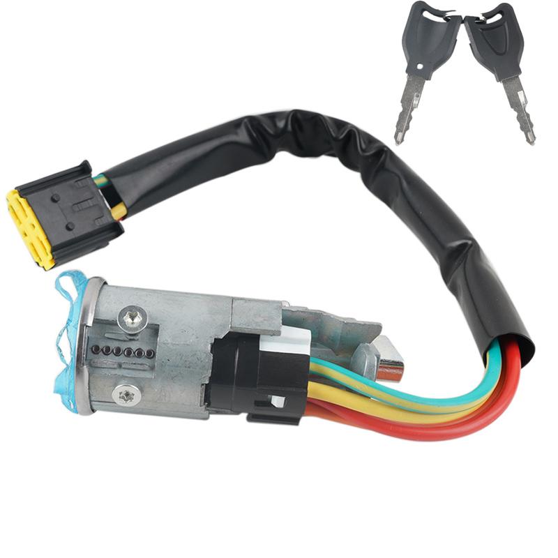 Ignition Lock Cylinder Barrel Switch+2Keys Starter Truck for RENAULT CLIO MK2 1998-2005 MEGANE/SCENIC 1996-2003 7701469419