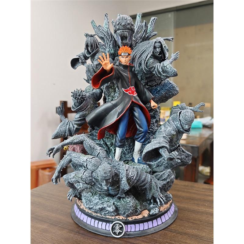 41cm Pain Figures Cartoon Naruto Anime Figure Pain Model Gk Pvc Statue Figurine Doll Collection Car Decotation Children Toy Gift