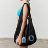 O Mesh Reversible Tote Bag, Asphalt