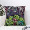Invaders Zims And Gir Cartoon Pillowcase Polyester Cushion Cover Gift Throw Pillow Case Cover Home Square 40X40Cm