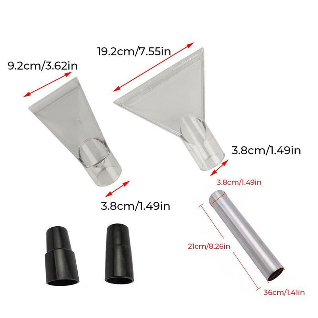 Carpet Extractor Attachment Car Detailing Attachments Wet Dry Transparent Multi Purpose Cleaner Extraction Heavy Duty Upholstery