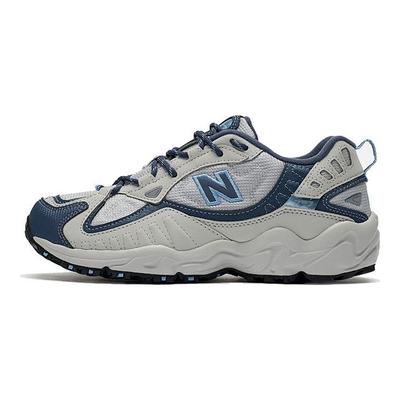 Nb 703 Round Toe Lace-Up Shock Absorbing Durable Lightweight Low-Top Outdoor Functional Shoes Women Sneaker Fog-Blue WL703CLB