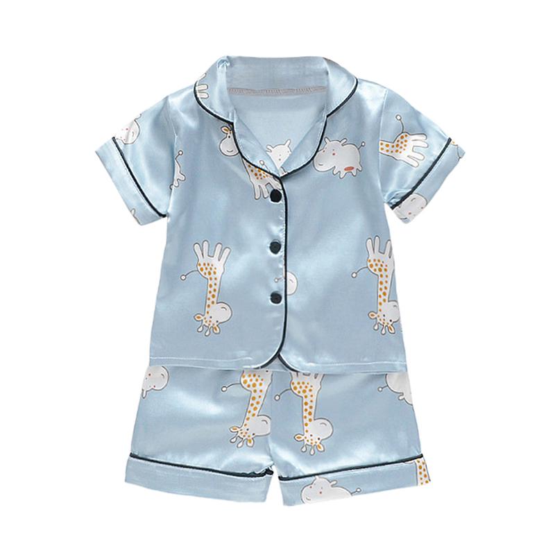 Silk Pajamas For Kids Summer Pjs Button Up Best Summer Pajamas For