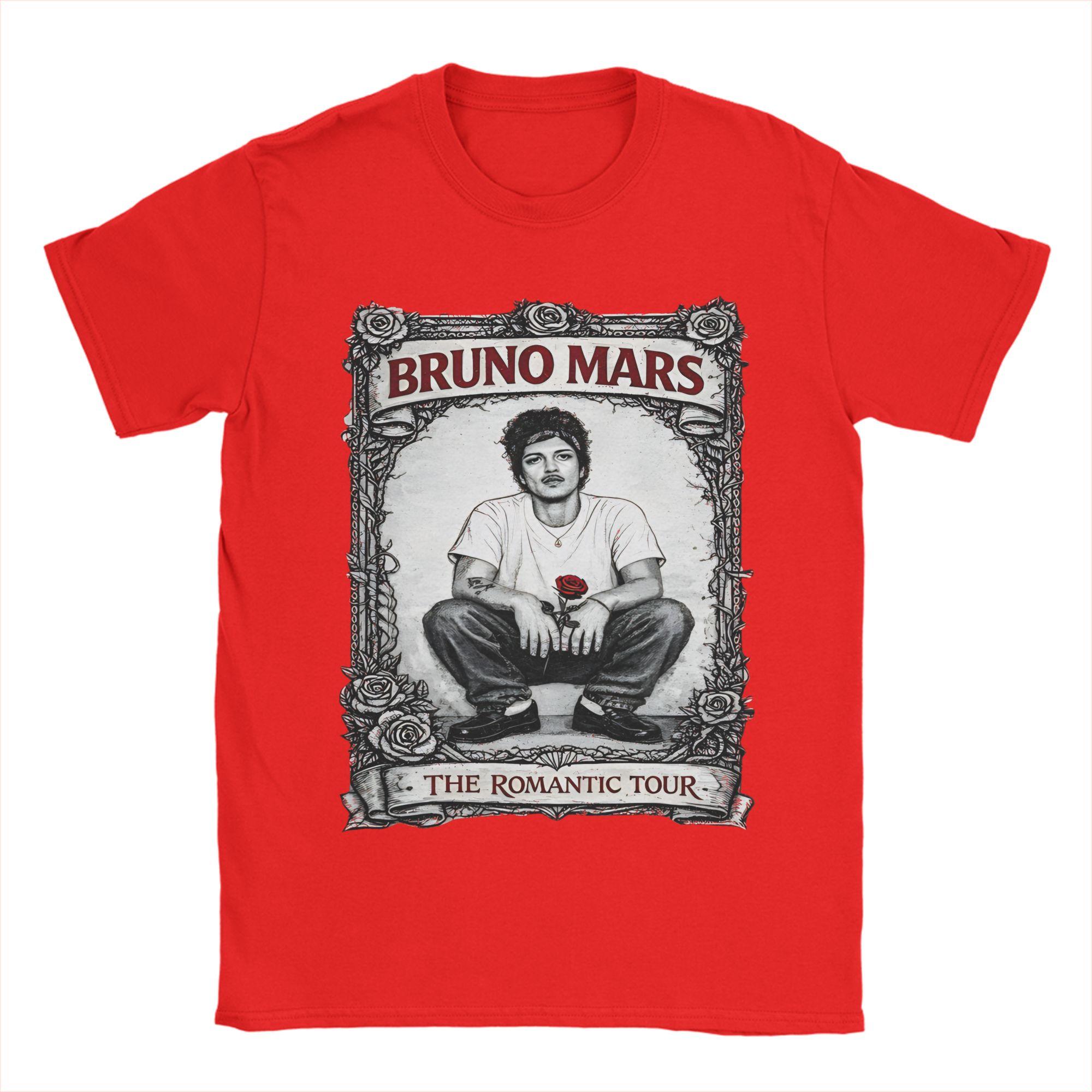 

The RoUnisextic Tour Bruno Mars 2026 AYM Cotton T Shirt For Unisex Beach Aesthetic TShirts O Neck Trendy Tees Oversize Casual Clothes S