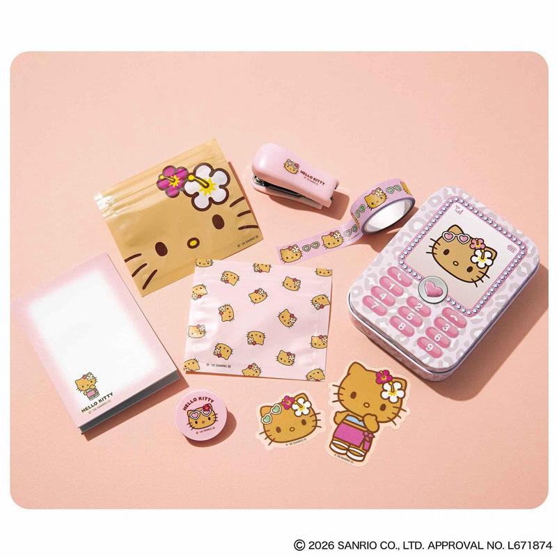 [VOORBESTELLING] Zoete September 2026 Editie – Zonnige Hello Kitty Schrijfwaren Set