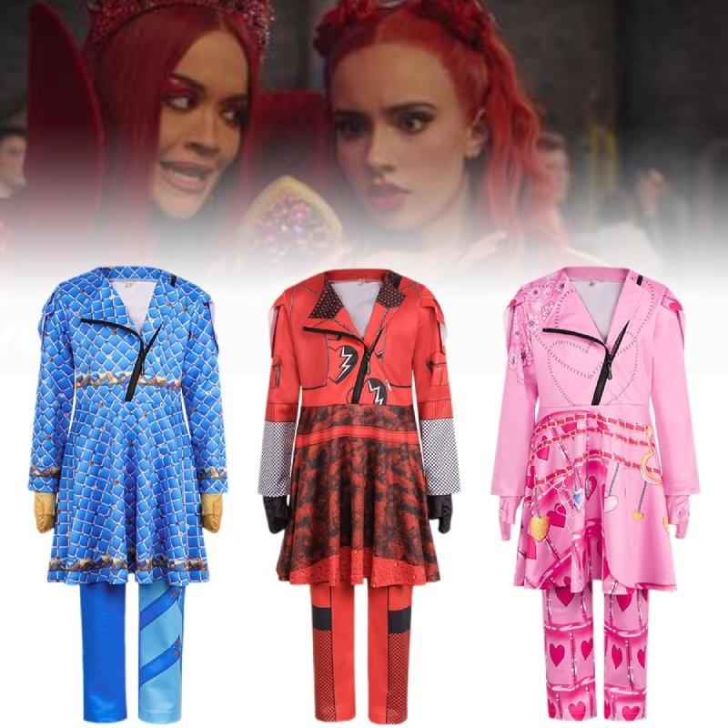 The 4 Descendants Inheritors A Princess Rebellion Characters Cosplay Set Costume