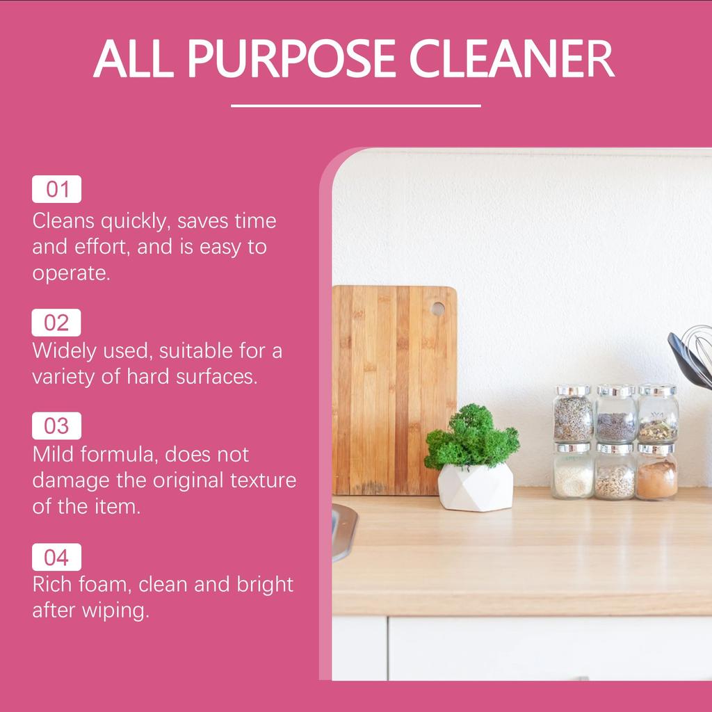 Multi-purpose Household Cleaner, Powerful Oil And Dirt Remover, Outdoor Household Cleaner Spray 150ml