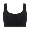 Triumph Sloggi Zero Feel 0004 Size L Half-Top Underwear, Women's Wire-Free Bra, (Black),