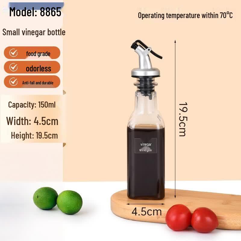 Qianxing Commercial Acrylic Leak-proof Seasoning Dispenser Set