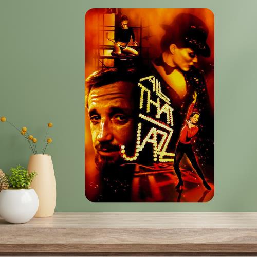 All That Jazz Classic Movie Metal Poster Sign 20x30cm(7.8x11.8inch)