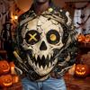 Męska koszula z długim rękawem na Halloween, stylowa, casualowa, imprezowa