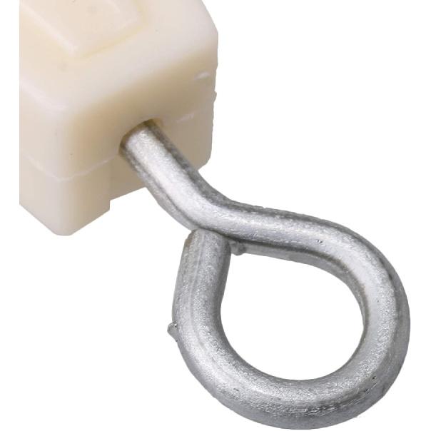 

RDEXP Белый Легкий Пластиковый 8мм Одинарный Шкив для Подъема для Птицеферм Пакет из 10