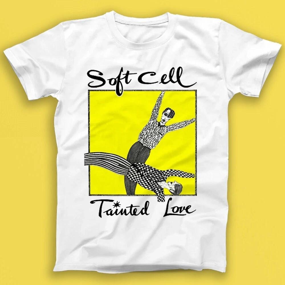 Soft Cell Tainted Love Синти-поп Унисекс Футболка S-5XL Q4714 XL