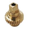 2pcs Twin Top Roof Motor Winglet Cog/Gears Brass For Vauxhall Opel Astra 93188313 13297951 13297952 93188314 Car Accessories