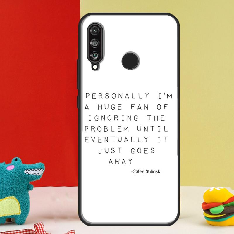 

Teen Wolf Quotes TV Series For Huawei Nova 12i 12s 11i 5T 9 10 SE Y91 Y90 Y60 Y70 Y72 Y61 P60 Pro P20 P40 P30 Lite Case Huawei P60 Pro