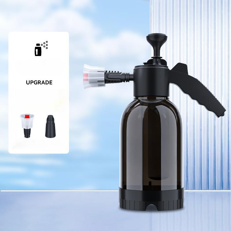 

2 л бутылка-распылитель для мытья автомобиля с 3 типами насадок, ручной пневматический пенный пистолет, пенный насос для мытья окон автомобиля, ручной насос для распыления пены