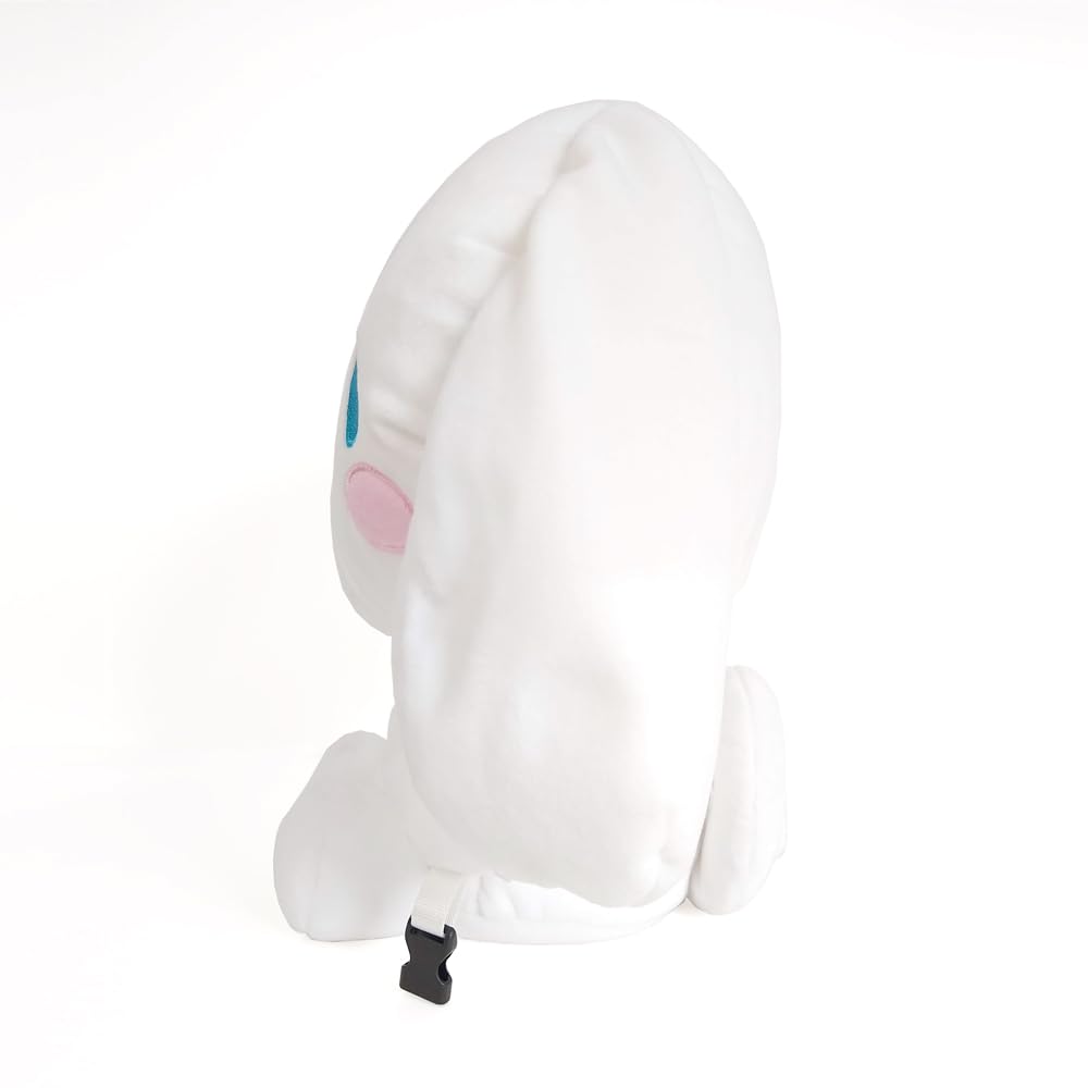 Sanrio Travel Neck Air Pillow with Flips Inside Transforms Into a Cute Take Cinnamoroll Pillow, Microbeads, Fluffy, Out, Character, Me!