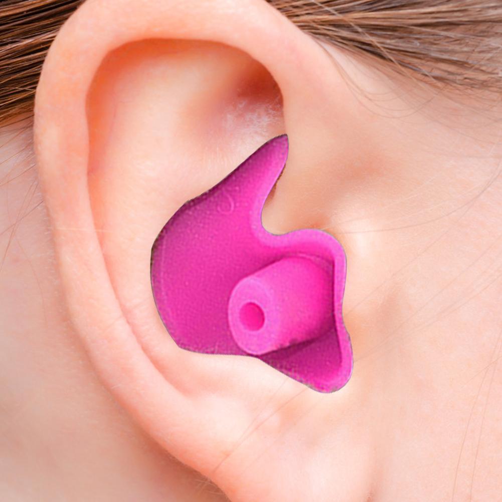 Swimming Ear Plug Ear Protection Earplugs Sound Insulation Silicone Anti-Noise Earplugs Noise Reduction Soft for Adults Kids