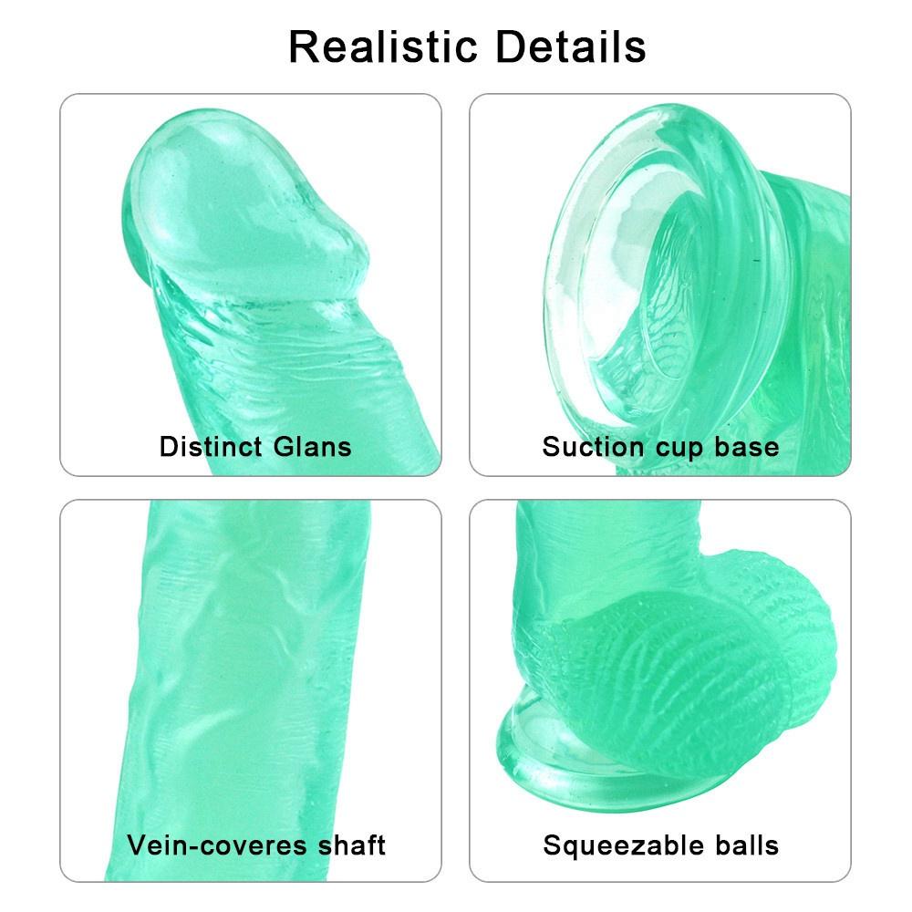 Realistic Dildo Penis RUNYU Sex Toy For Women Lesbian G-spot Suction Cup Adult Game