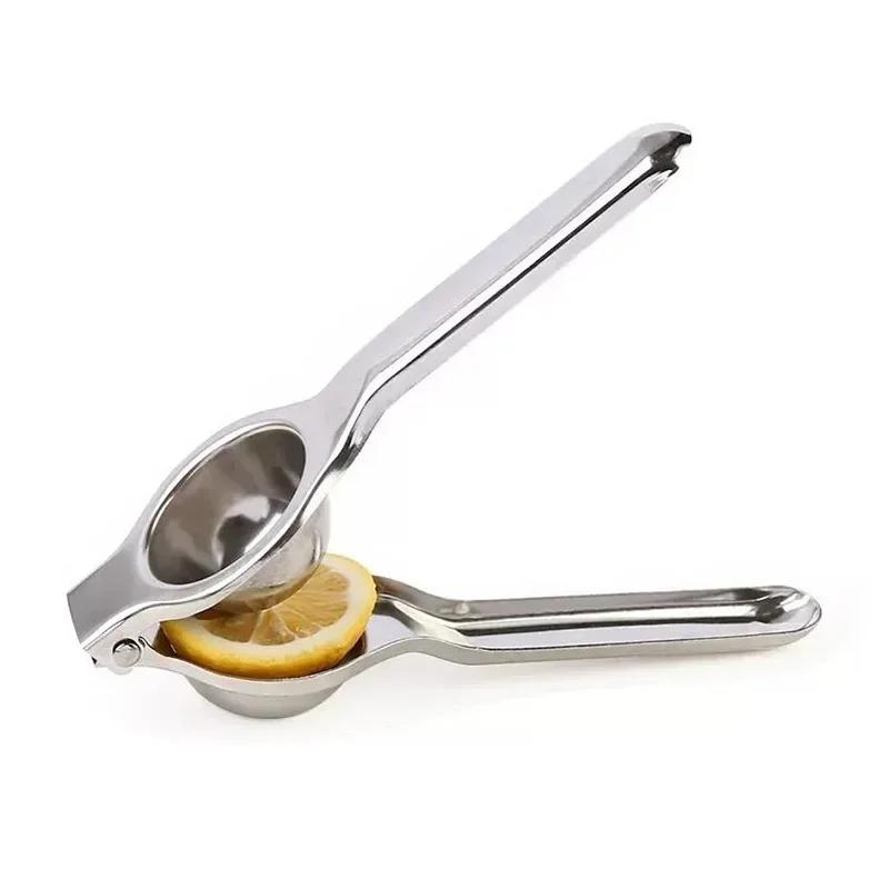 Stainless Steel Manual Juicer Squeeze Lemon Citron Mini Orange Manual Lemon Squeezer Juicer Press Portable Home Kitchen Gadgets