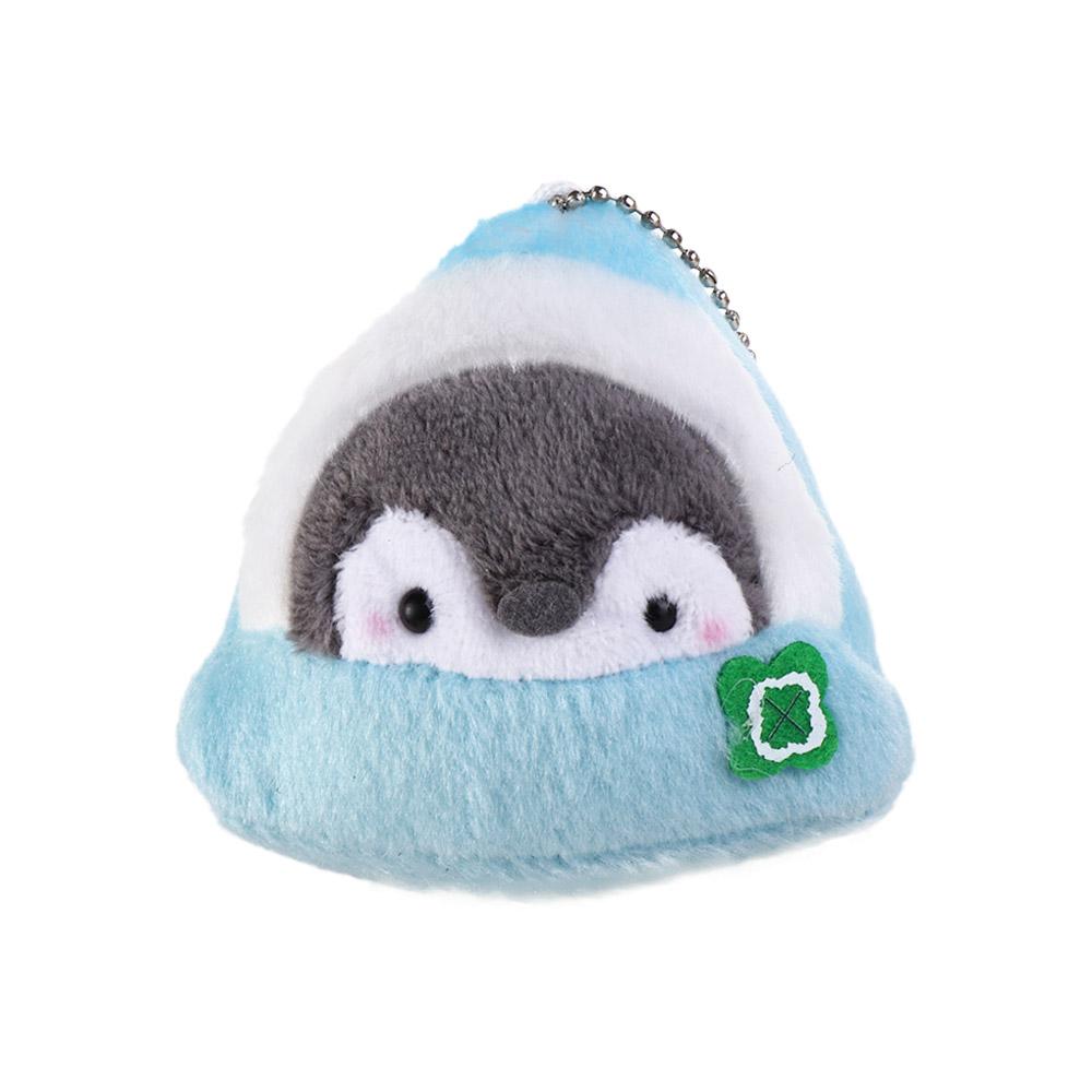 Animal Plush Doll Keychain Cute Cartoon Penguin Hamster Stuffed Plush Dolls Toys Key Ring Bag Pendant Kids Toy Birthday Gifts