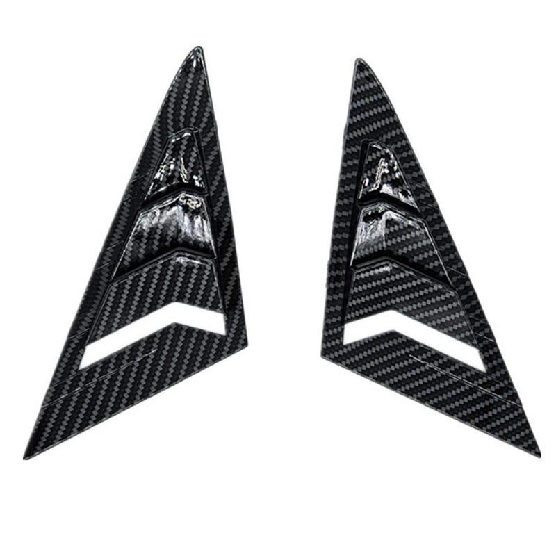 Volkswagen Golf 7 (2013-2020) Front Quarter Window Louver Mustang-Style Modification Kit