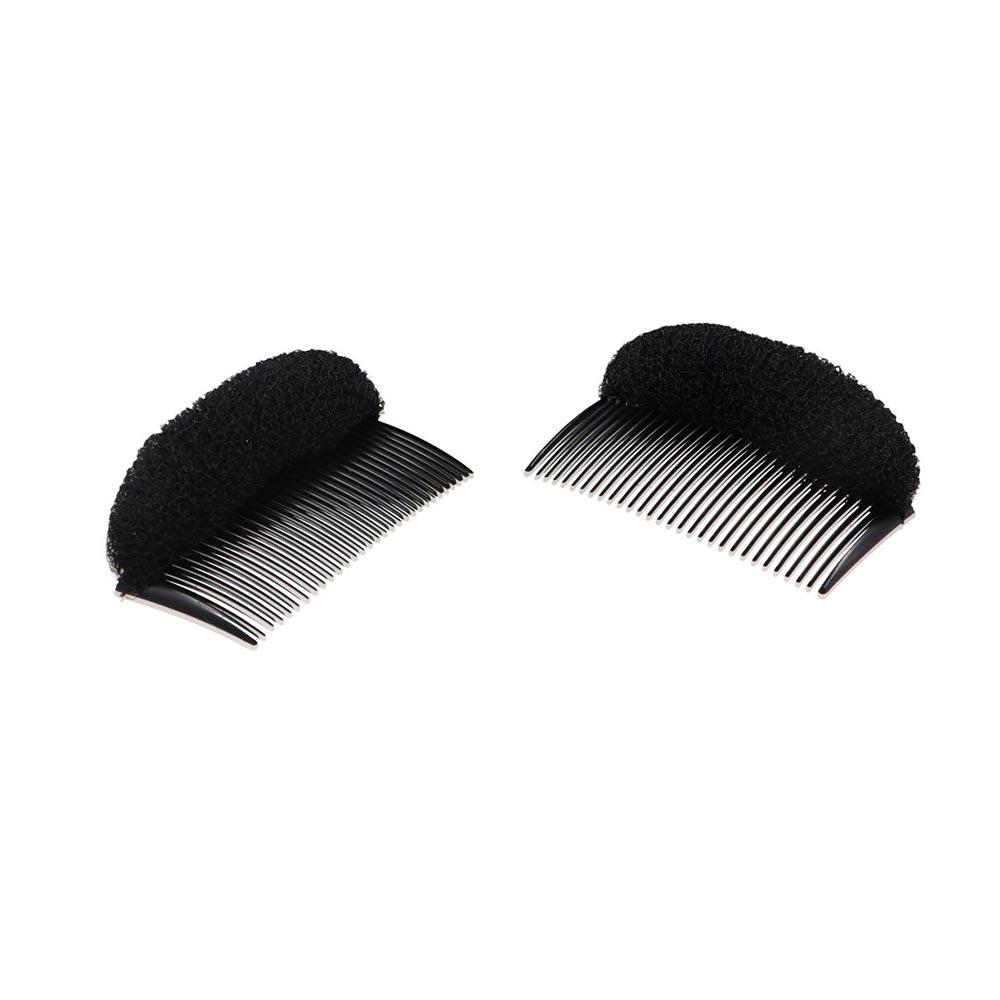 Haarbasis Puff Haar Kopfkissen Nahtloser Schwammclip Dutt Flauschiger Haarclip Pad Frauen