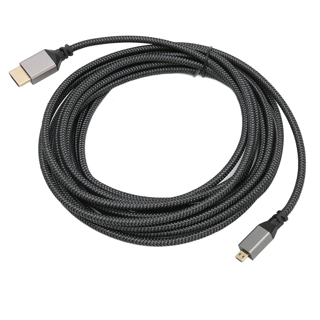 4K HD Multimedia Interface Cable Male to Male 18Gbps High Speed 4K 60Hz HD Knit   HD Multimedia Interface Adapter Cable
