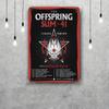 The offspring Vintage Blechschild Heimdekoration Wanddekoration Kunst Wandbild Raumdekoration Dekor Retro Metallschild Platte Bar Poster