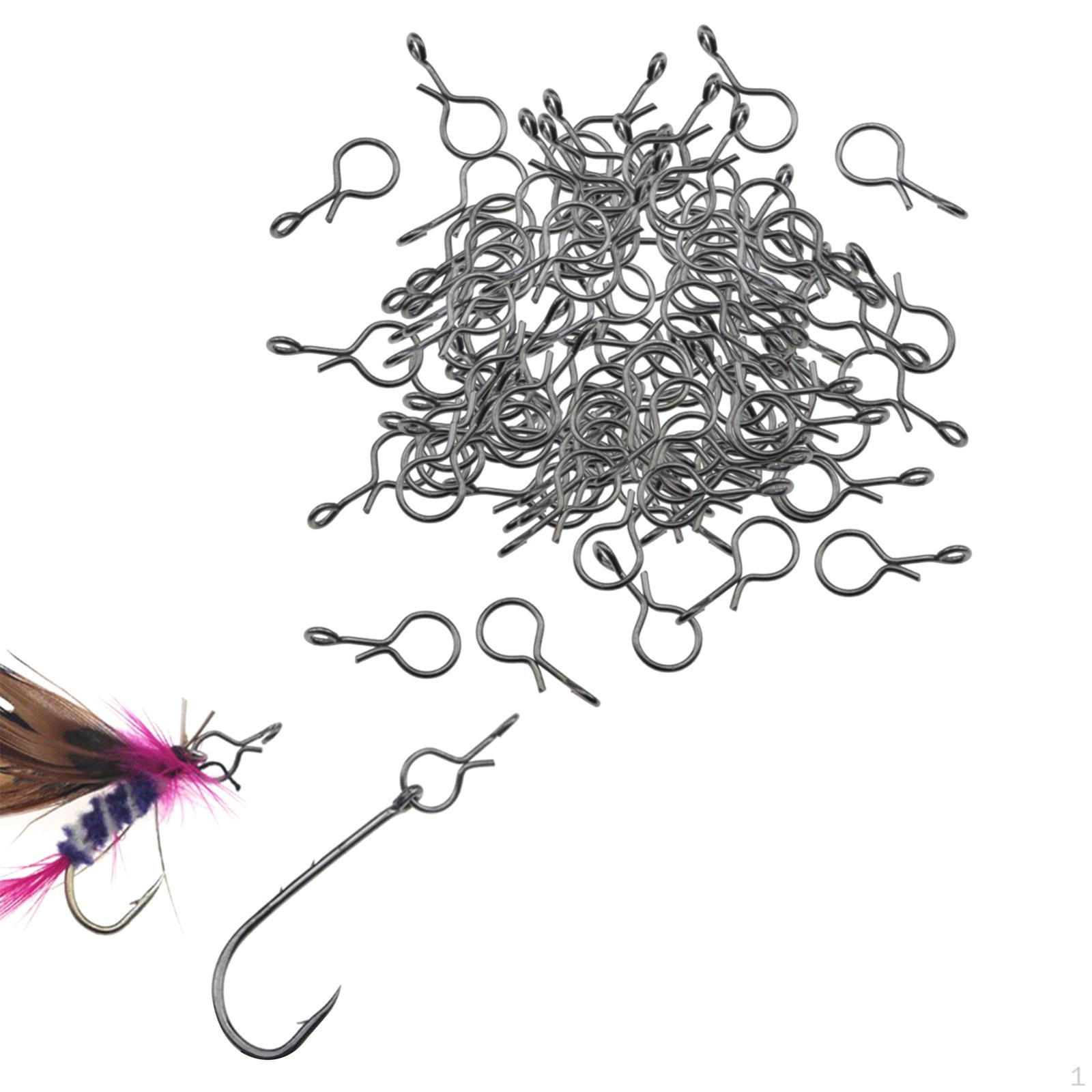 Fly Fishing Hook Snap Set for Easy Lure Changes S