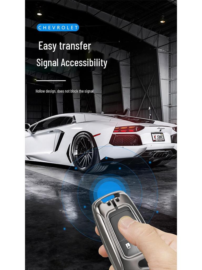 Buick Key Cover for Excelle, Encore, Verano (Models '15 & '21), Regal - Unisex