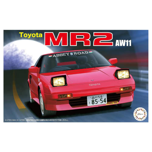 

Fujimi Model 1/24 scale Toyota MR2 AW11 ID-110