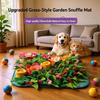 Dog Toy Snuffle Pad Colorful Treat Dispensing Interactive Chew Toy Relieving Stress Snuffle Mat for Large Dogs