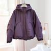 Spring and Autumn Casual Short Jacket Design Sense Hooded Long-sleeved Jumpsuit Jacket Is Thin and Versatile Loose