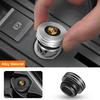 Zinc Alloy Car Cigarette Lighter Anti-Dust Cover Protection Cap for Porsche 911 718 Cayenne Cayman Panamera Macan Taycan Boxster