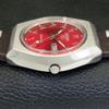AUTOMATIC 6309A VINTAGE SEIKO 5 JAPAN MENS ARABIC RED COLOR DIAL WATCH A701589-5 R206b-a701589
