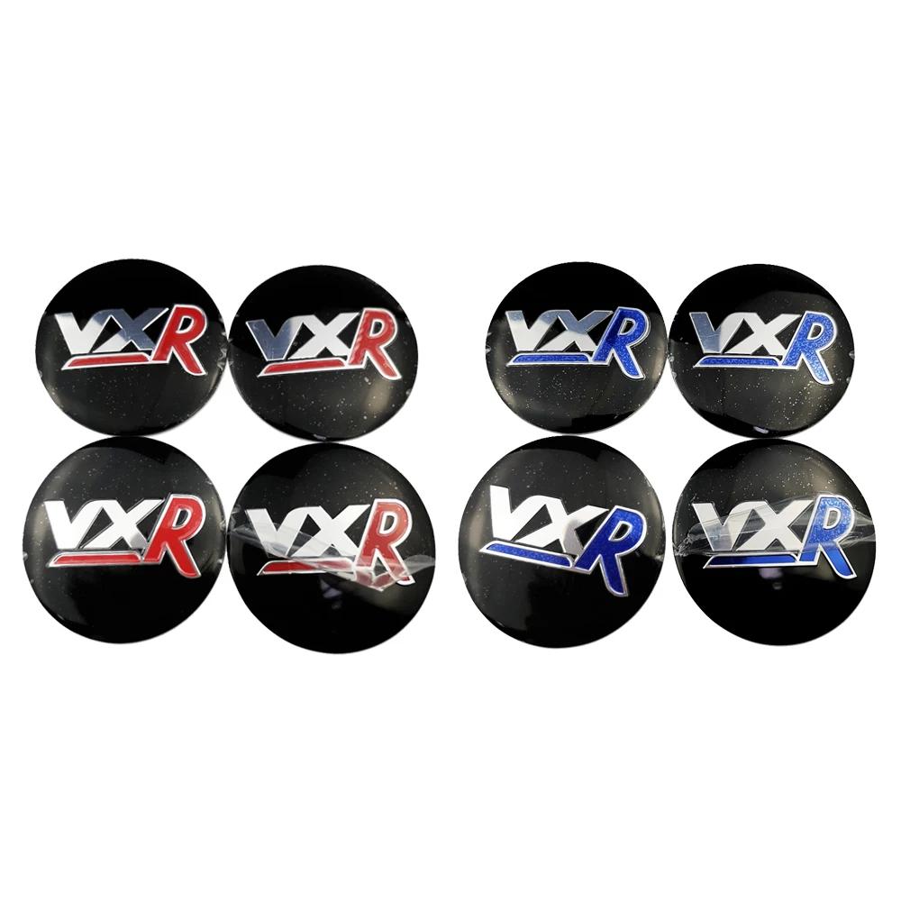 4Pcs 56mm VXR Car Hub Emblem Wheel Center Badge Stickers