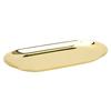 Großes Aufbewahrungstablett 430 Edelstahl Aromatherapie Kerzenwerkzeug Tablett Organizer Gold