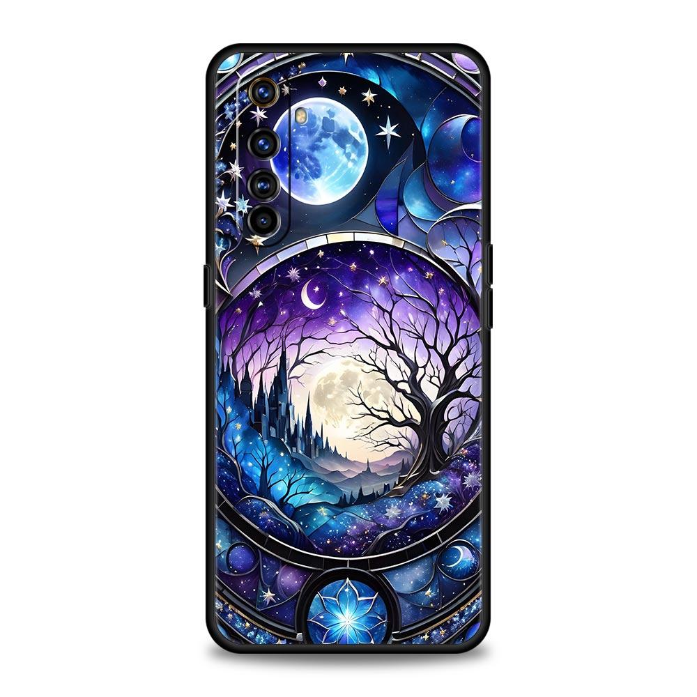 Universe Starry Sky Moon Soft TPU For Realme 13 12 11 10 9 Pro Plus GT3 GT2 C21 C25 C35 C53 C55 C67 Pro 5G Phone Case Cover Bags