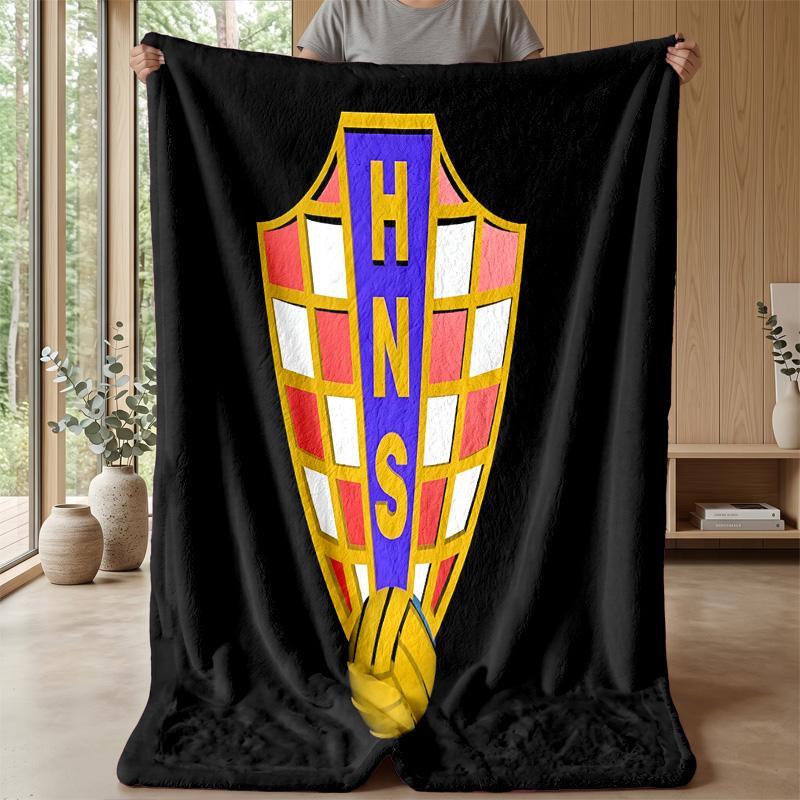 Croatia national football team Theme blanket Soft Flannel Fleece Blanket Warm Lightweight Throw Blanket for Home Sofa Bed