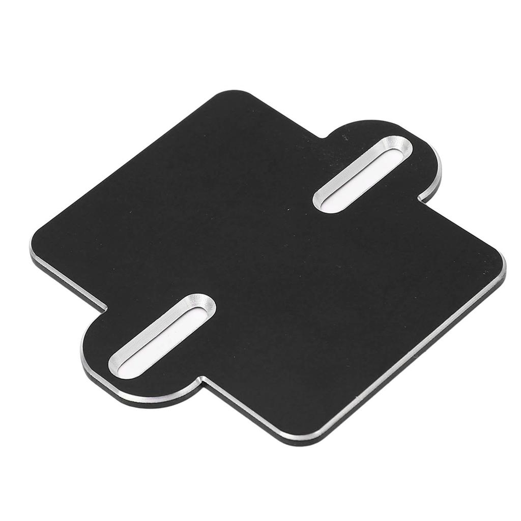 ESC Mounting Plate Aluminum Shock Absorbing ESC Fixing Plate for Traxxas for ARRMA 18 RC Car Black