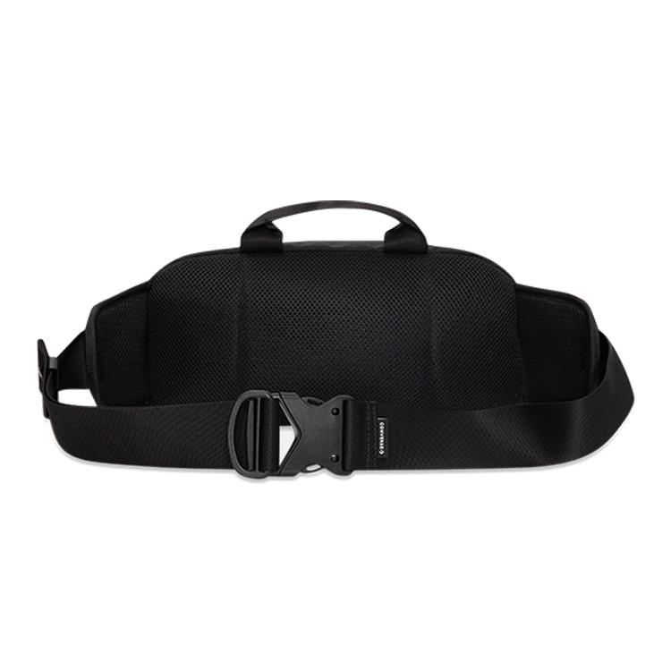 New Converse Fabric Fanny Pack Crossbody Bags Regular Unisex Black 10022101-A01