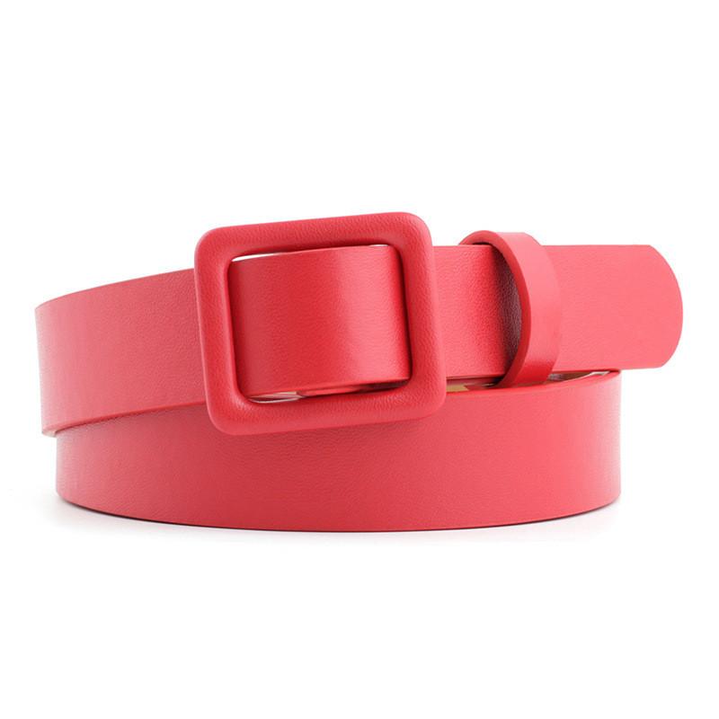 And Stylish Versatile Womens No Hole Square Buckle Belt Perfect For Fashionable Outfits