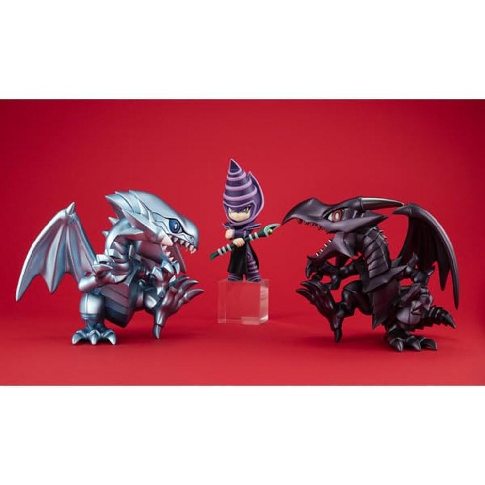 MegaHouse Dark Magician the Dragon Knight PVC Figure 130mm Painted Complete Yu-Gi-Oh! Duel Monsters