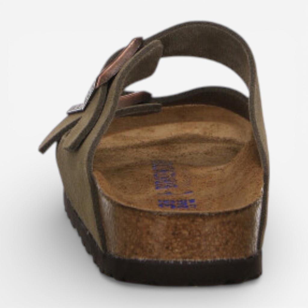 Birkenstock Arizona Soft Footbed Suede Taupe